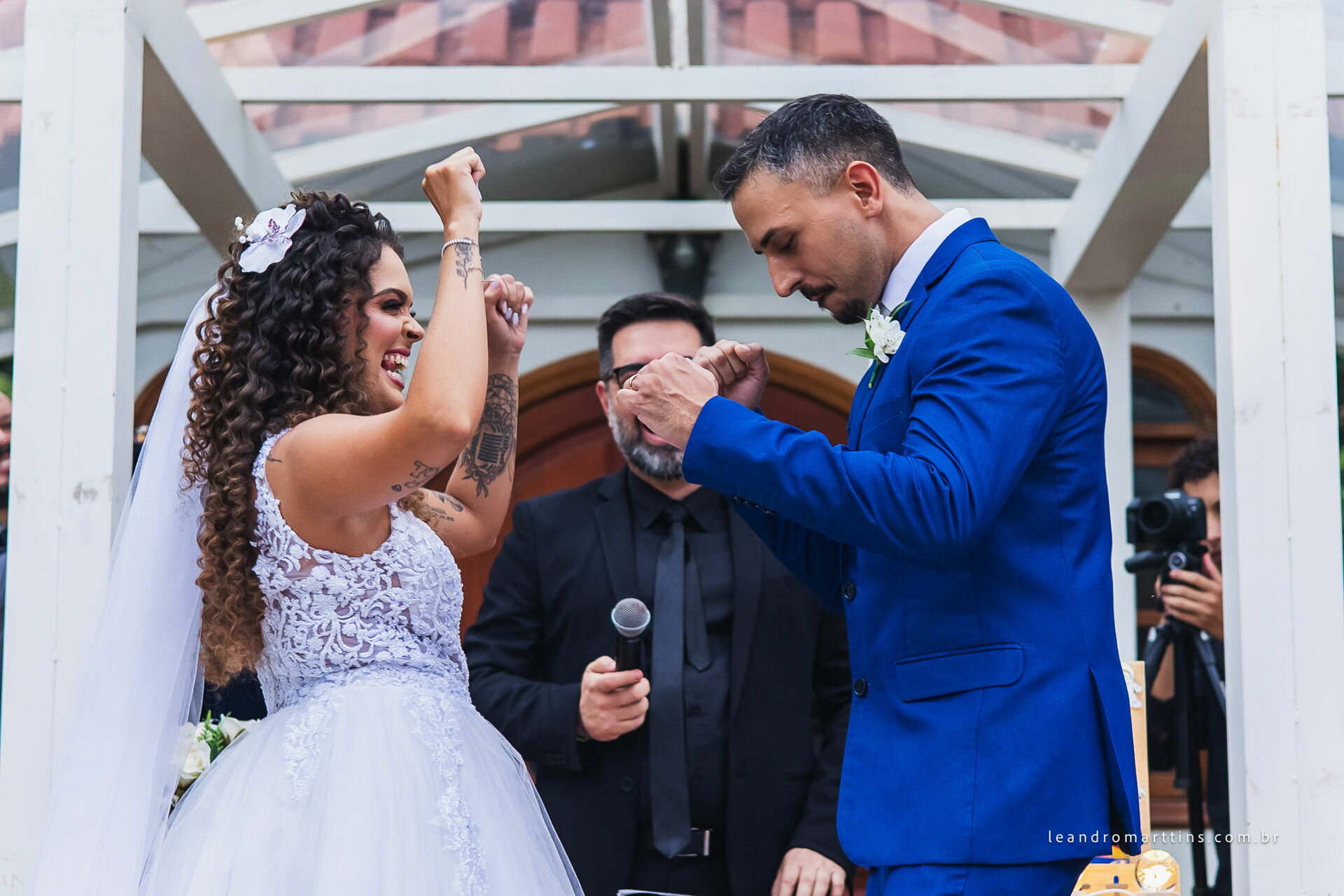 Casamento Nicoly e Leonardo na Chácara Flor de Maio