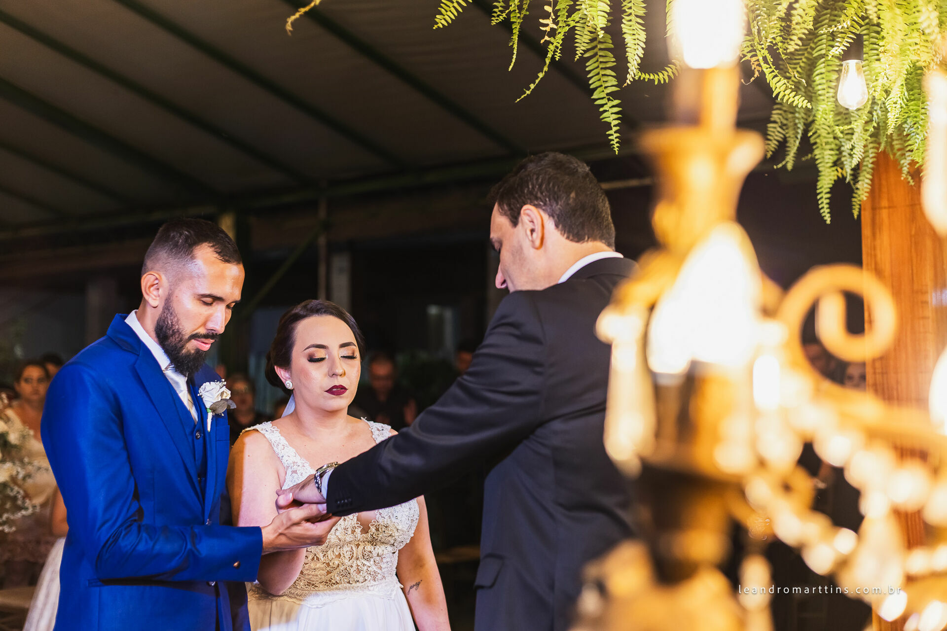 Casamento Renata e Alexsandro no espaço MariFestas em Guapiaçu
