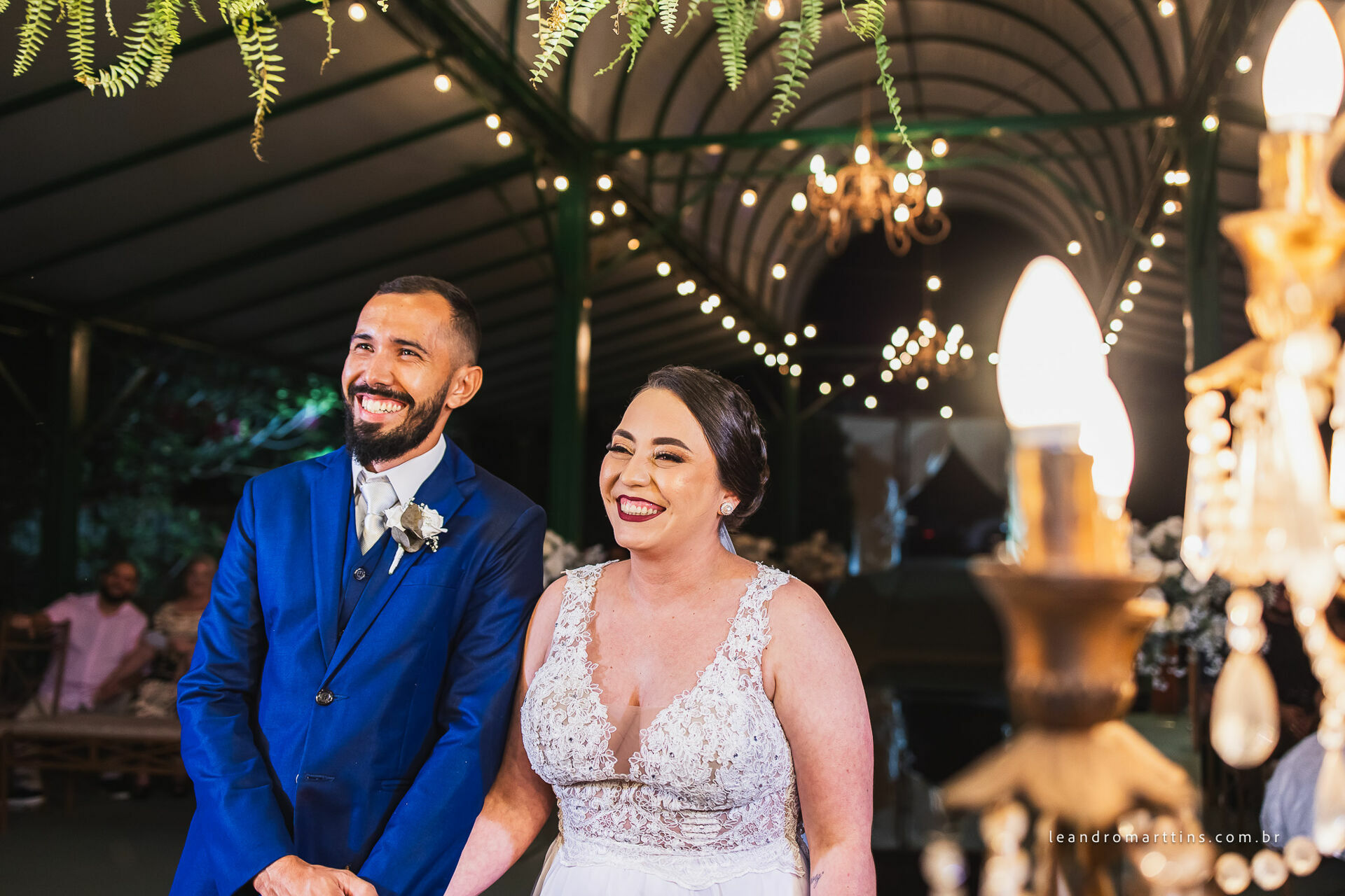 Casamento Renata e Alexsandro no espaço MariFestas em Guapiaçu