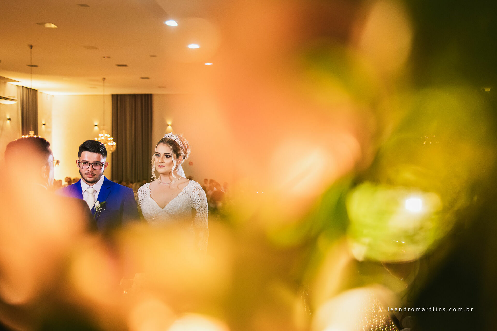 Casamento Stefanie e Jhonatan no espaço Bella Faria Eventos