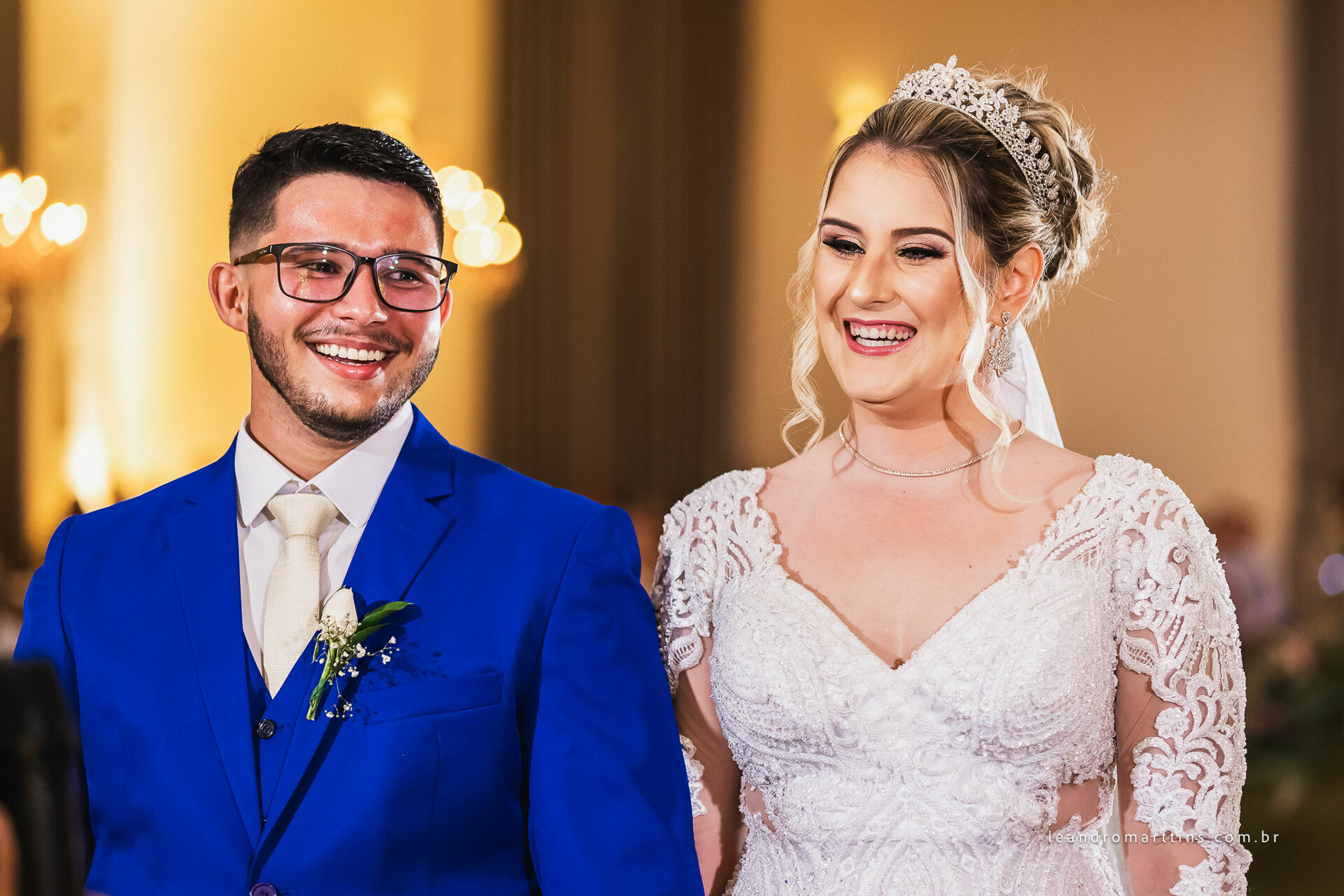 Casamento Stefanie e Jhonatan no espaço Bella Faria Eventos