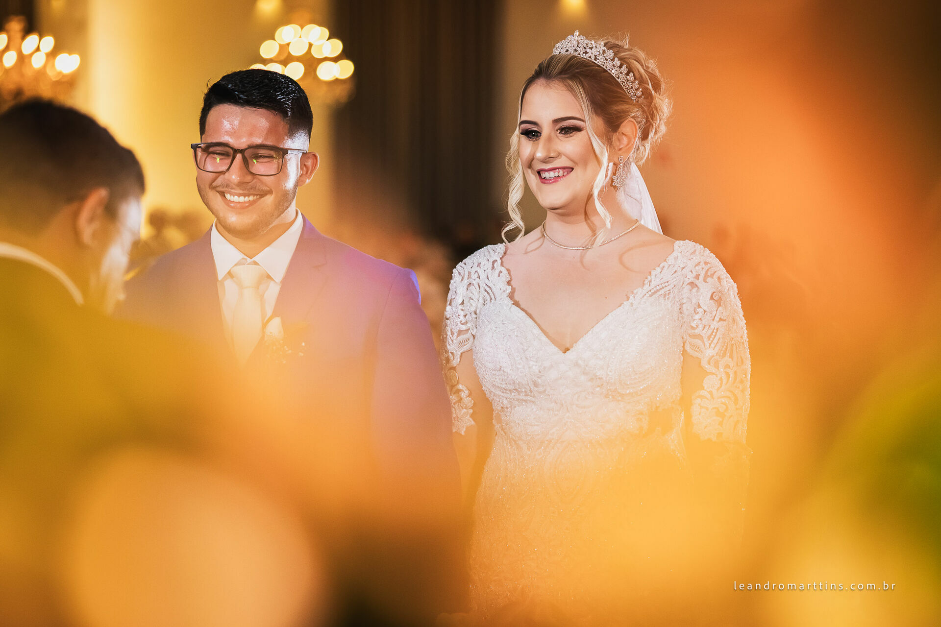 Casamento Stefanie e Jhonatan no espaço Bella Faria Eventos