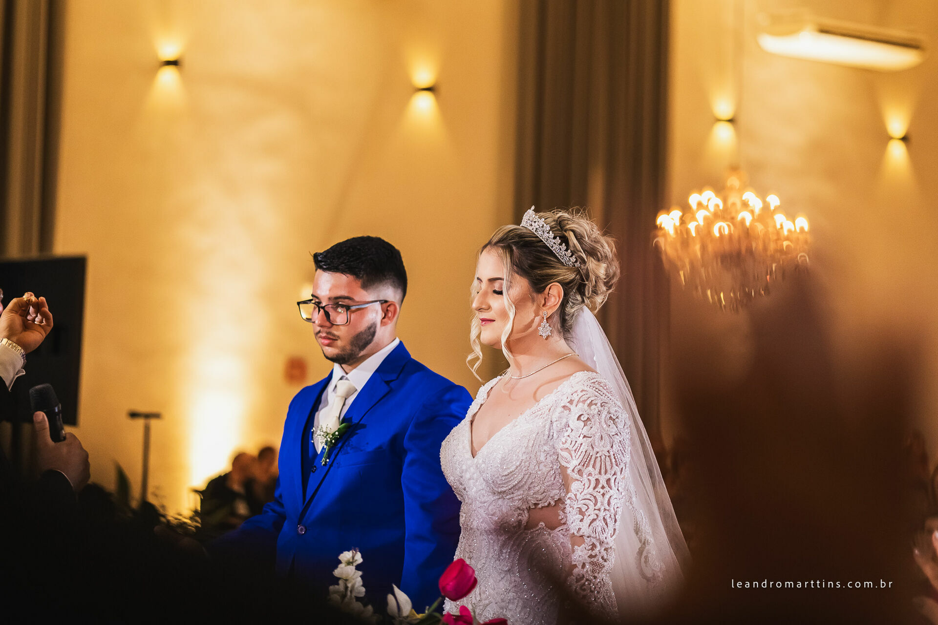 Casamento Stefanie e Jhonatan no espaço Bella Faria Eventos