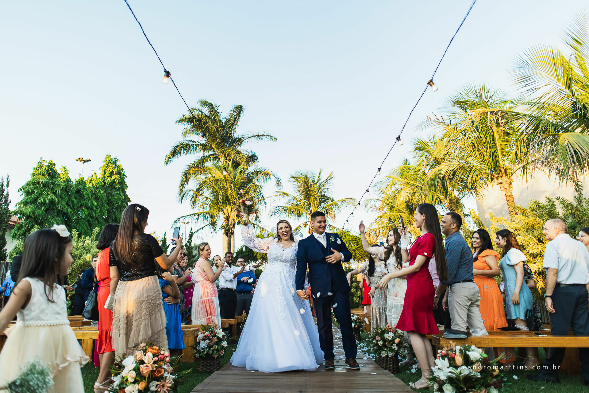 Casamento Ana Louise e Thiago no espaço Bella Faria Eventos