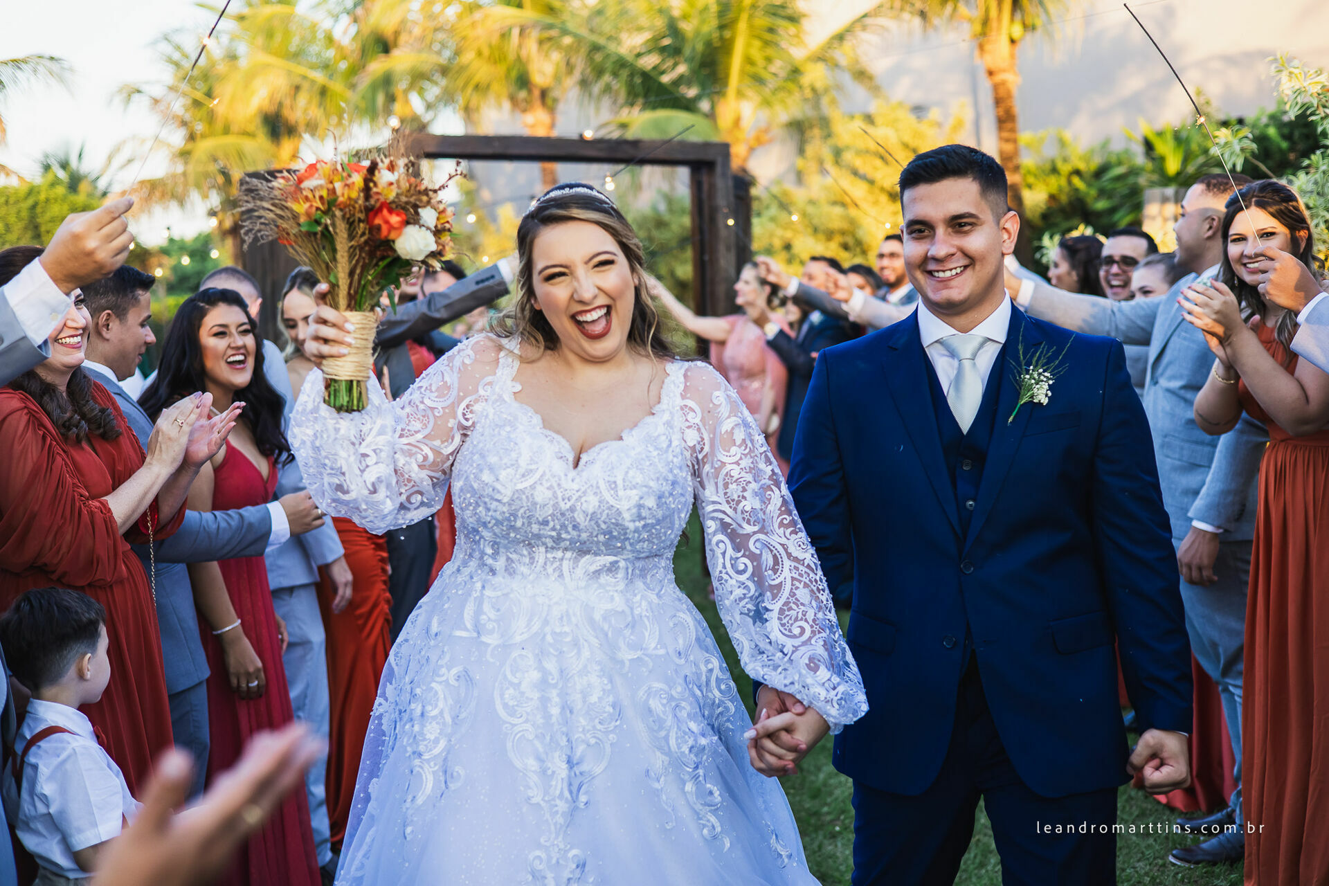 Casamento Ana Louise e Thiago no espaço Bella Faria Eventos