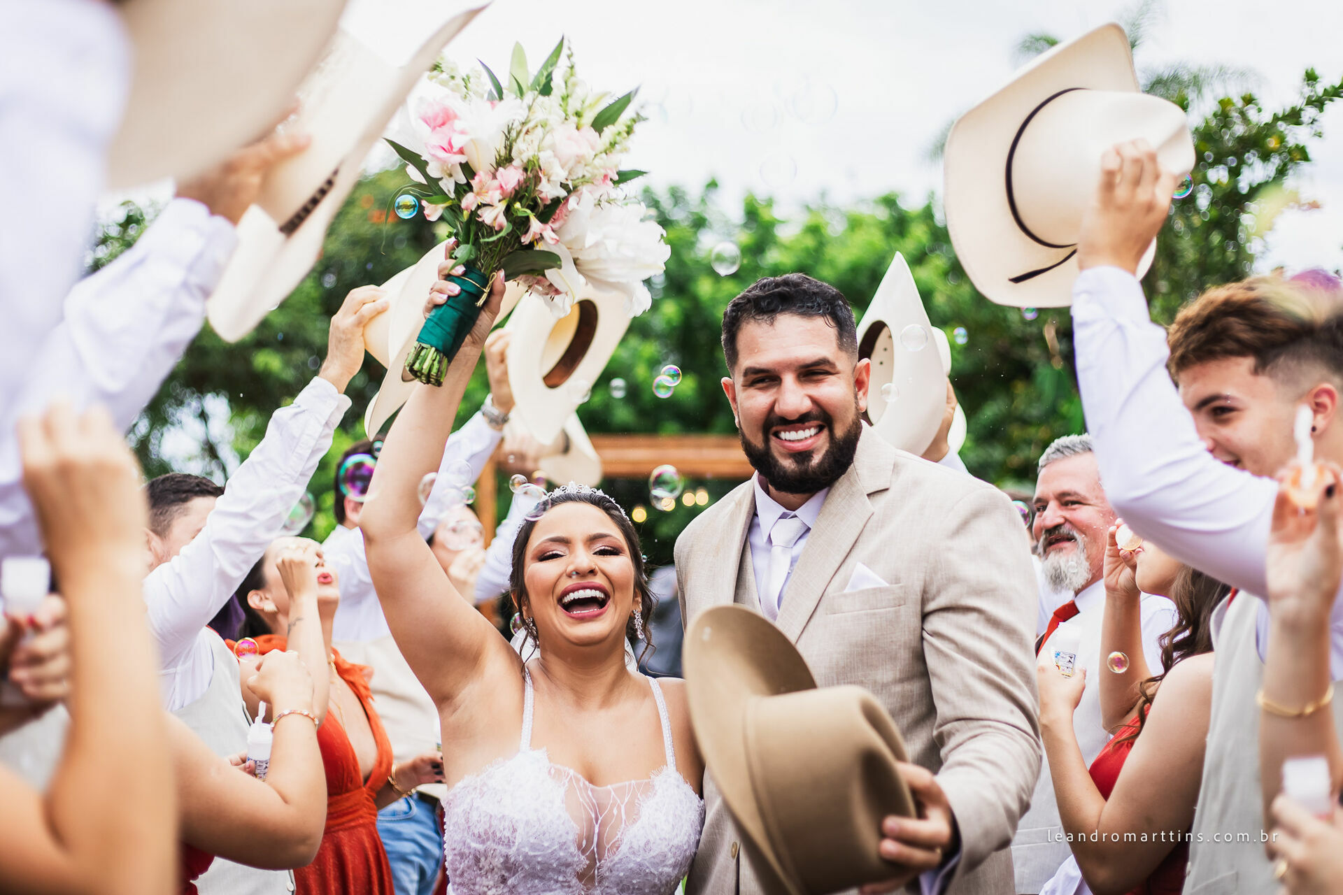 Casamento Mariana e Diogo na chácara Santa Marina - São José do Rio Preto - SP
