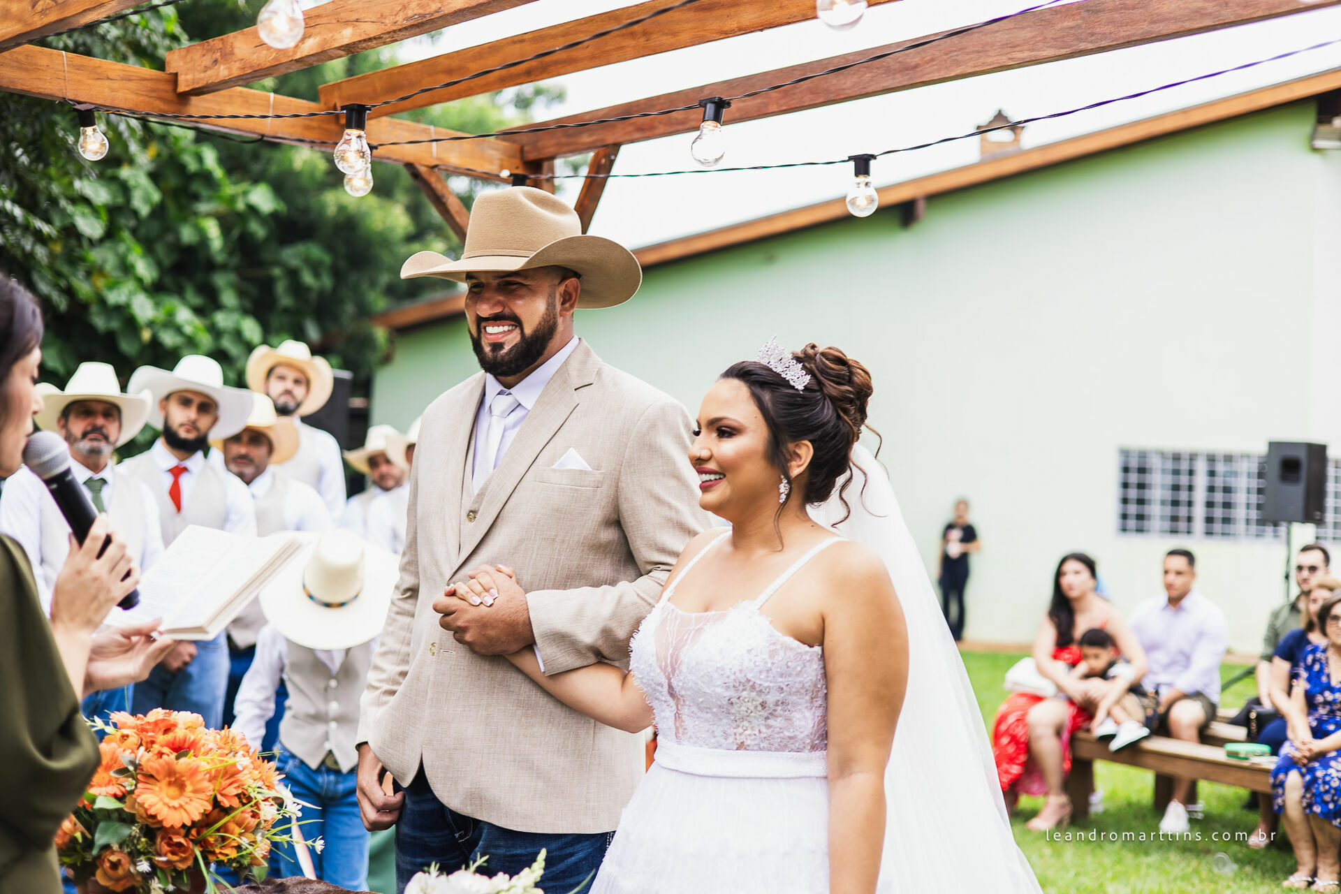 Casamento Mariana e Diogo na chácara Santa Marina - São José do Rio Preto - SP