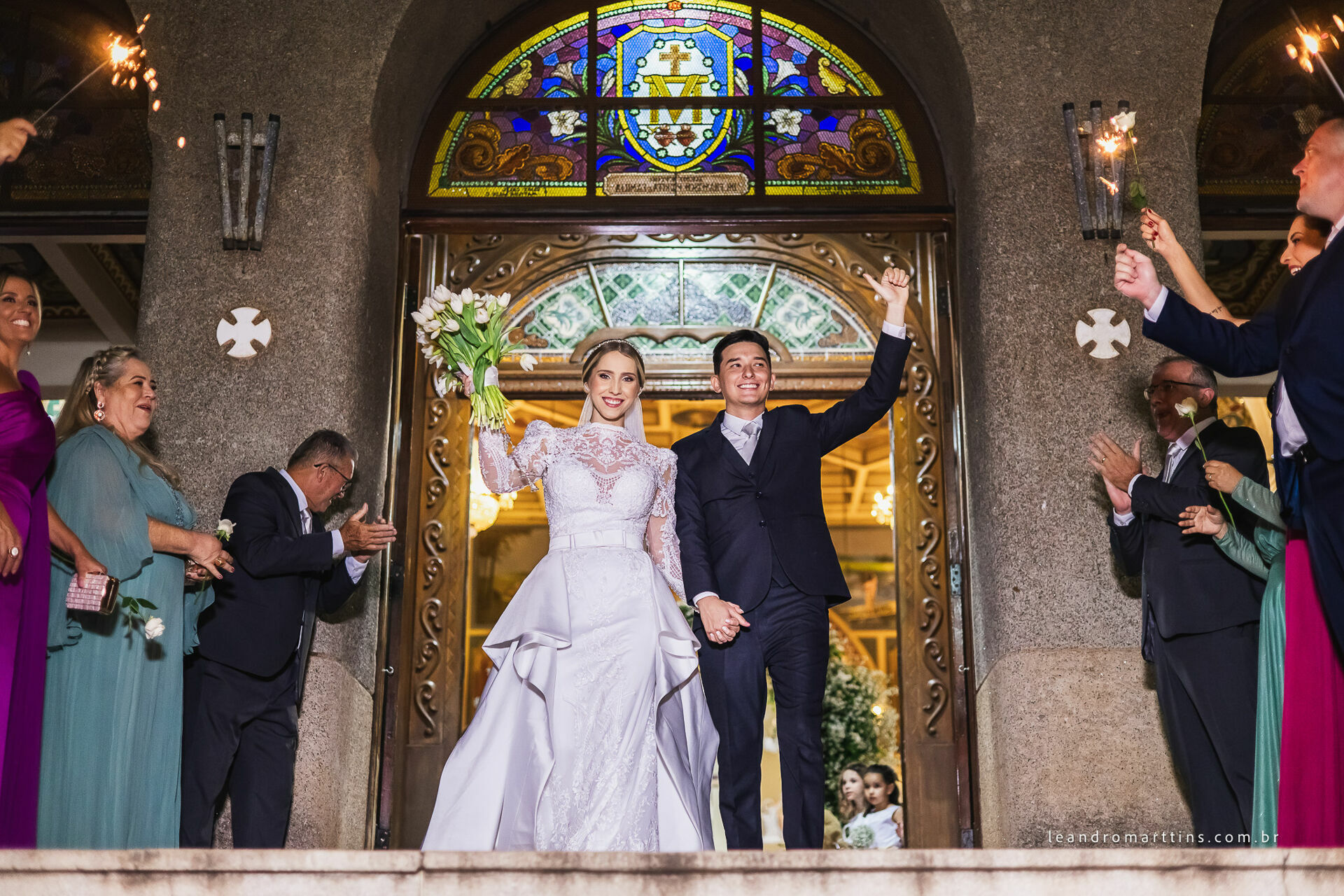 Casamento Mariana e Maurício no espaço Almeida Pires Buffet