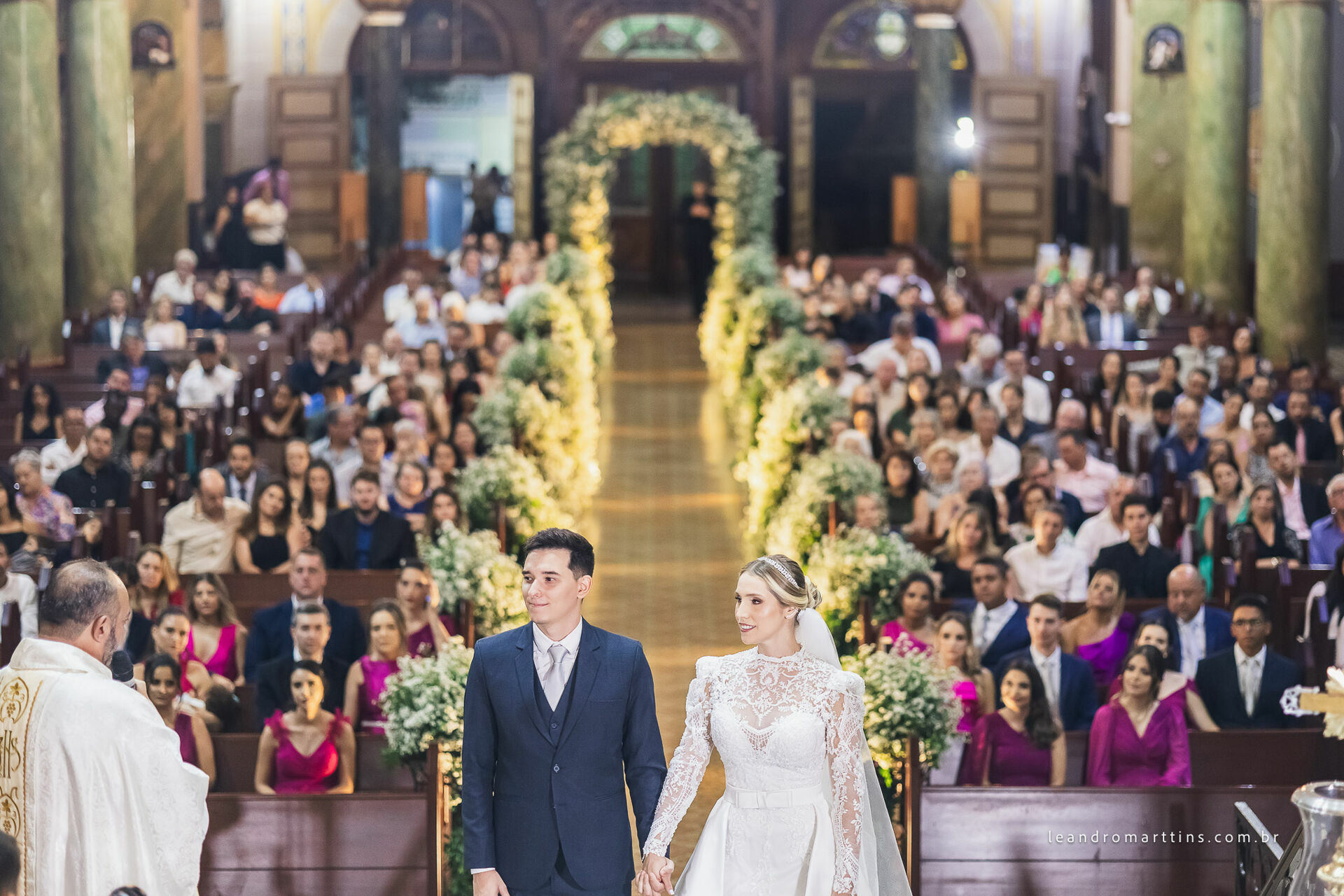 Casamento Mariana e Maurício no espaço Almeida Pires Buffet