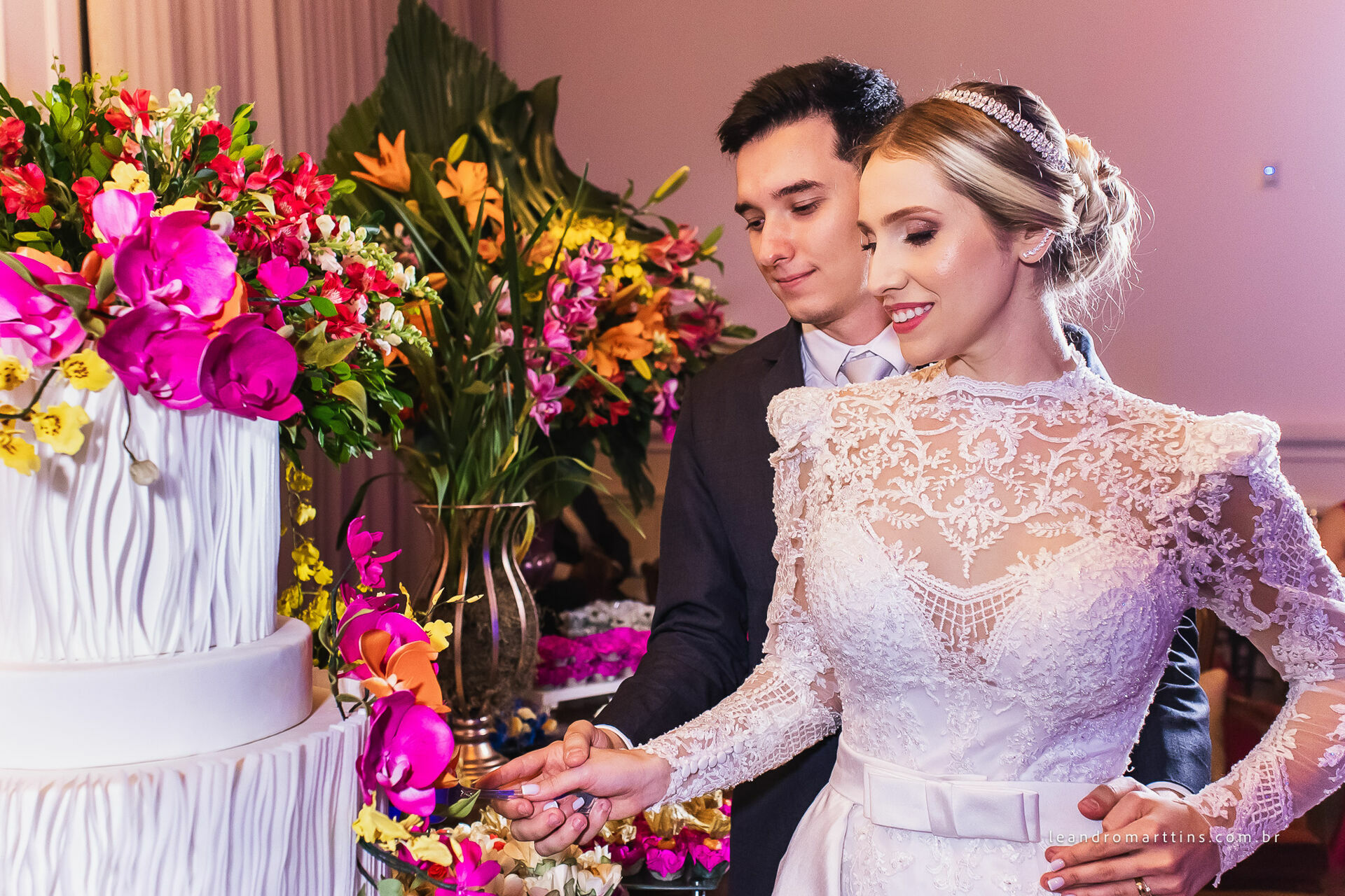 Casamento Mariana e Maurício no espaço Almeida Pires Buffet
