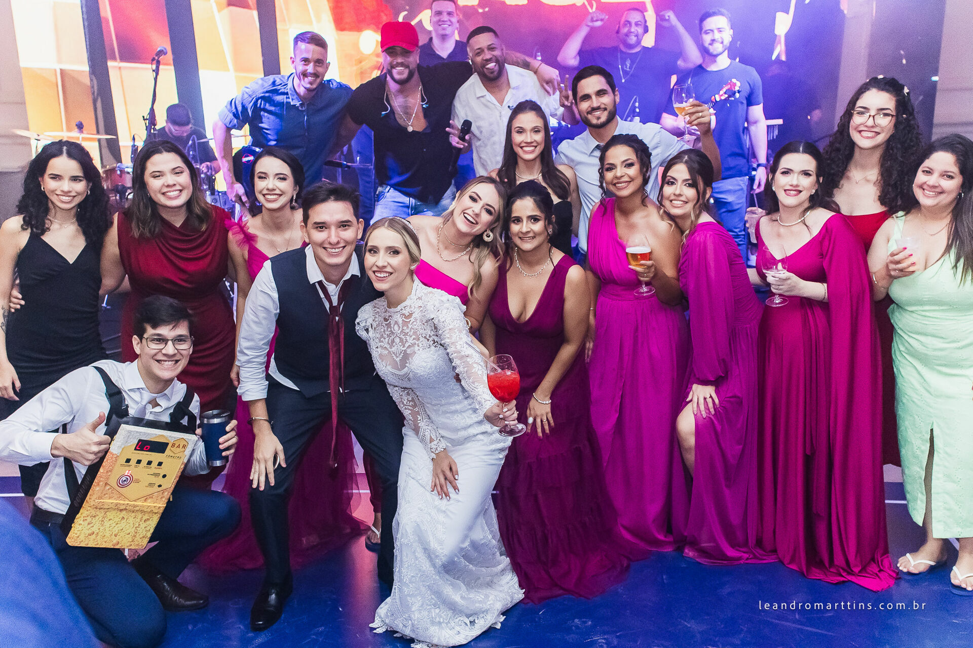 Casamento Mariana e Maurício no espaço Almeida Pires Buffet