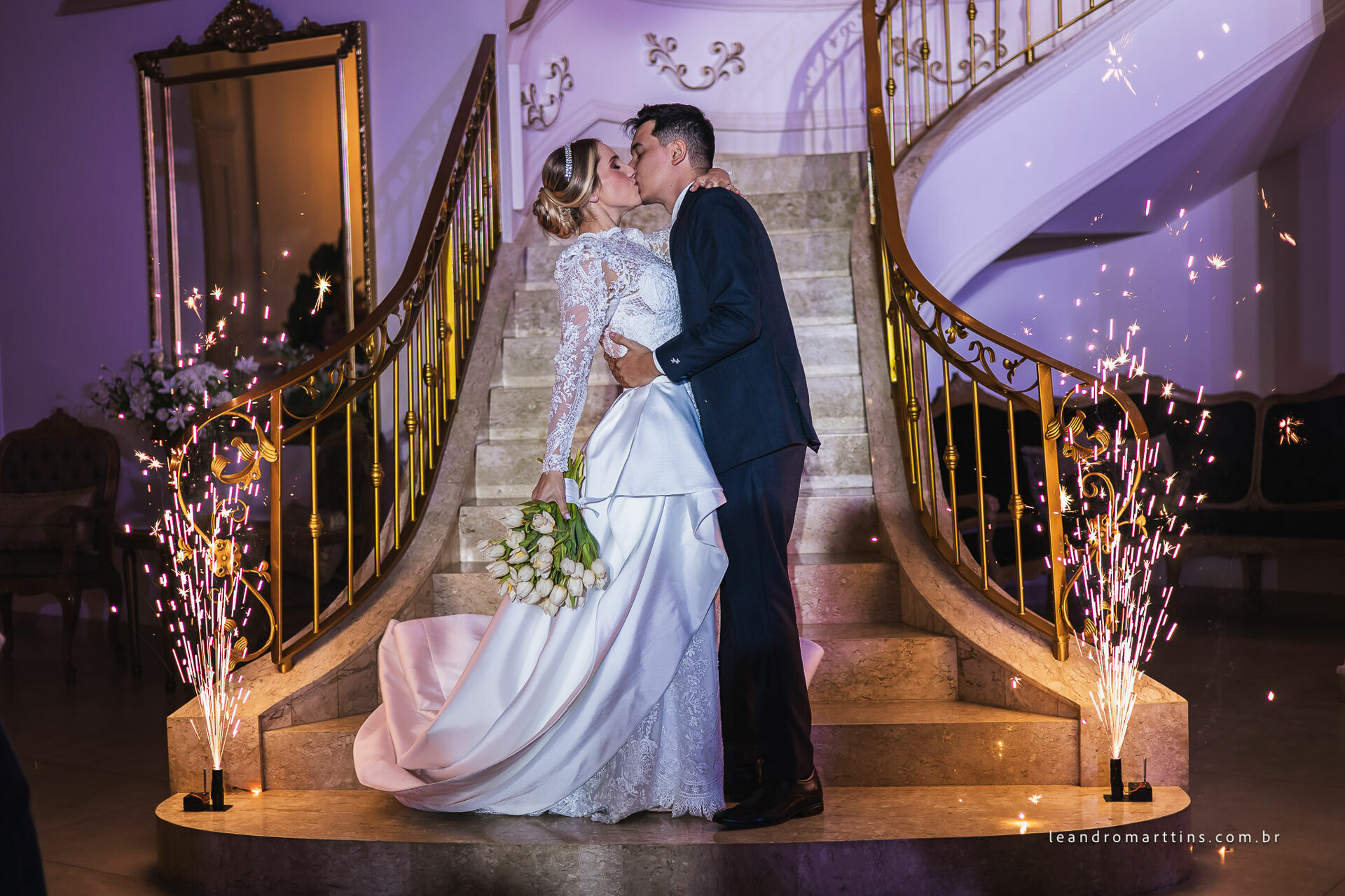 Casamento Mariana e Maurício no espaço Almeida Pires Buffet