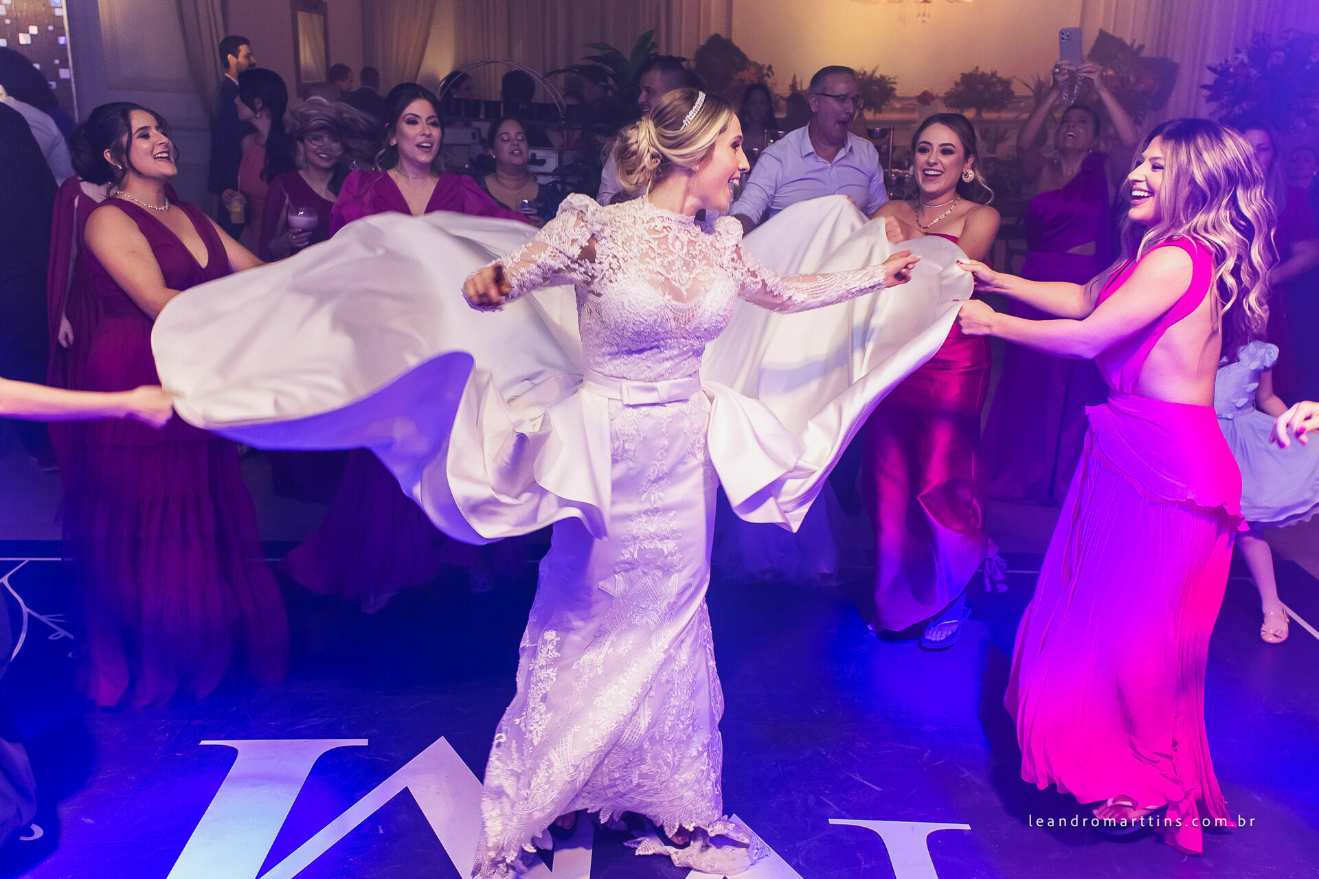 Casamento Mariana e Maurício no espaço Almeida Pires Buffet