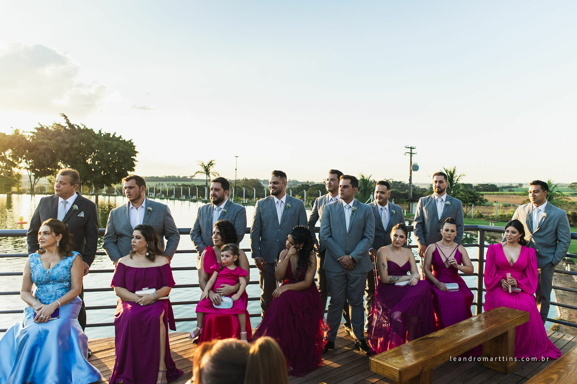 Casamento Letícia e Vinícius no espaço Monett Eventos