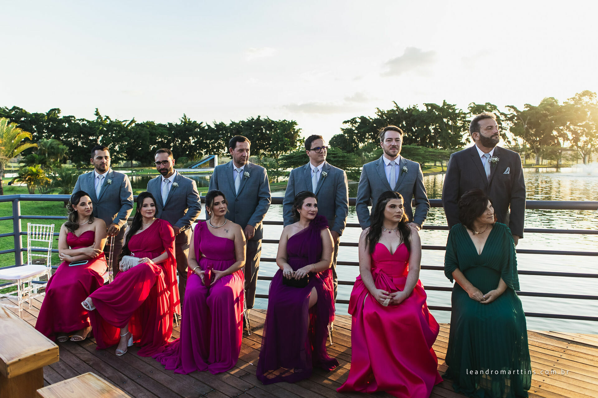 Casamento Letícia e Vinícius no espaço Monett Eventos