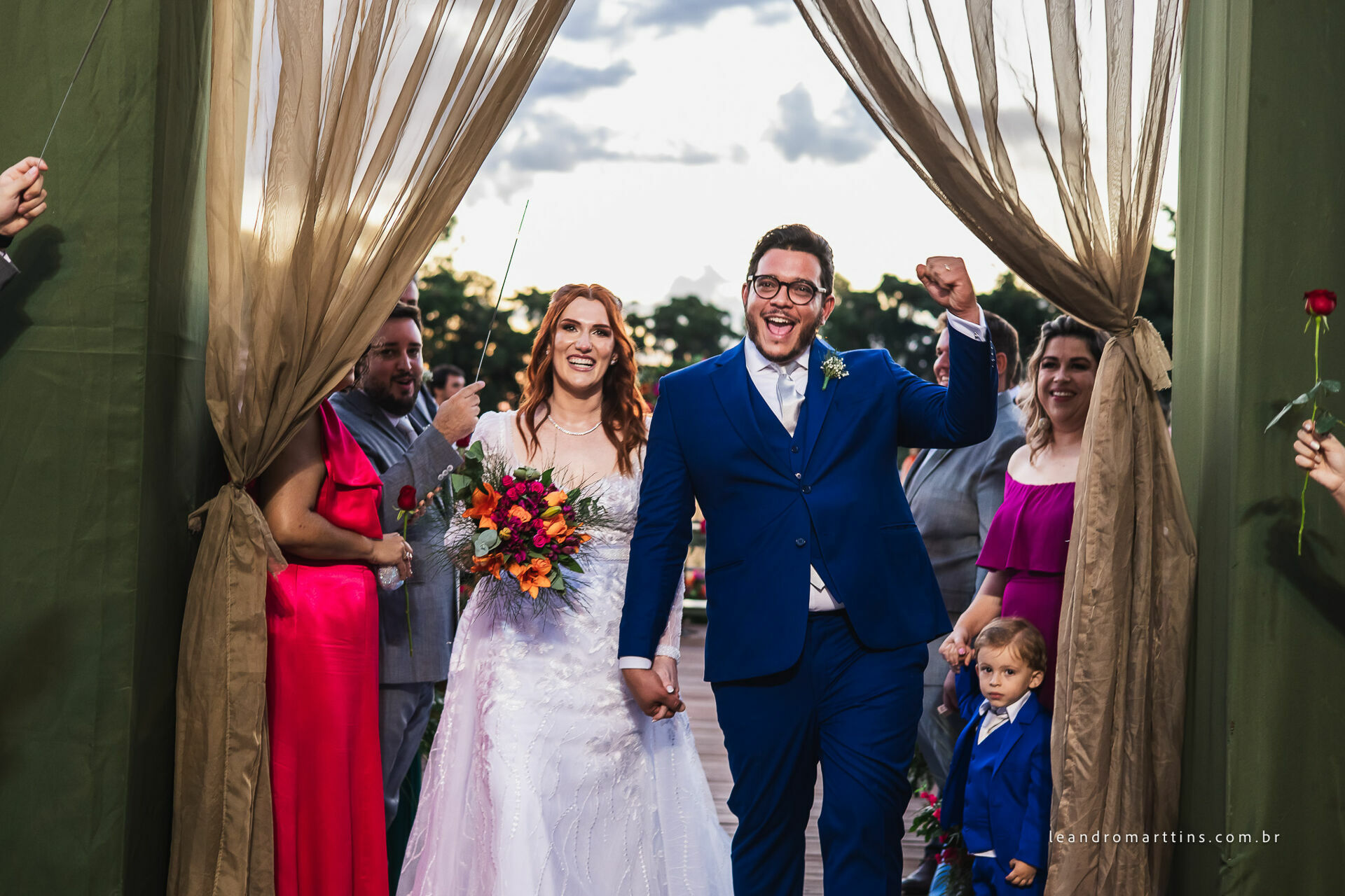 Casamento Letícia e Vinícius no espaço Monett Eventos