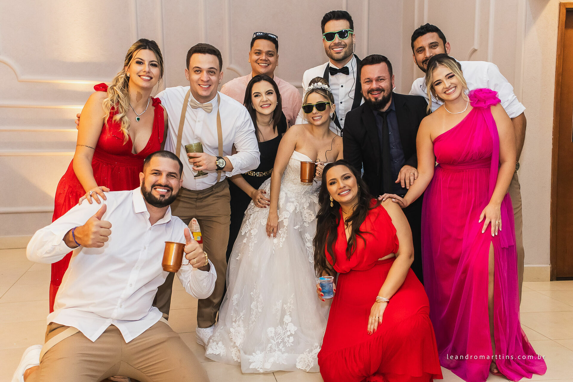 Casamento Thaís e Vitor no espaço Bella Faria Eventos