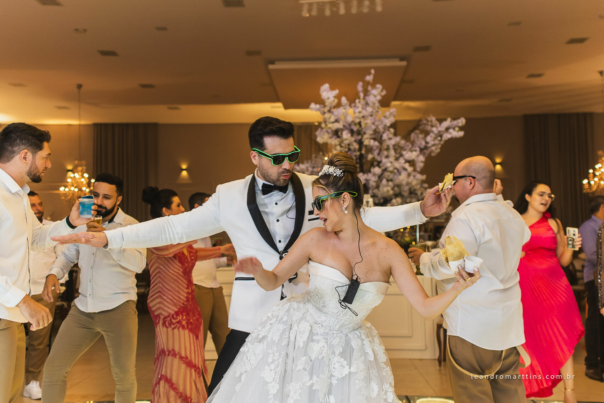 Casamento Thaís e Vitor no espaço Bella Faria Eventos