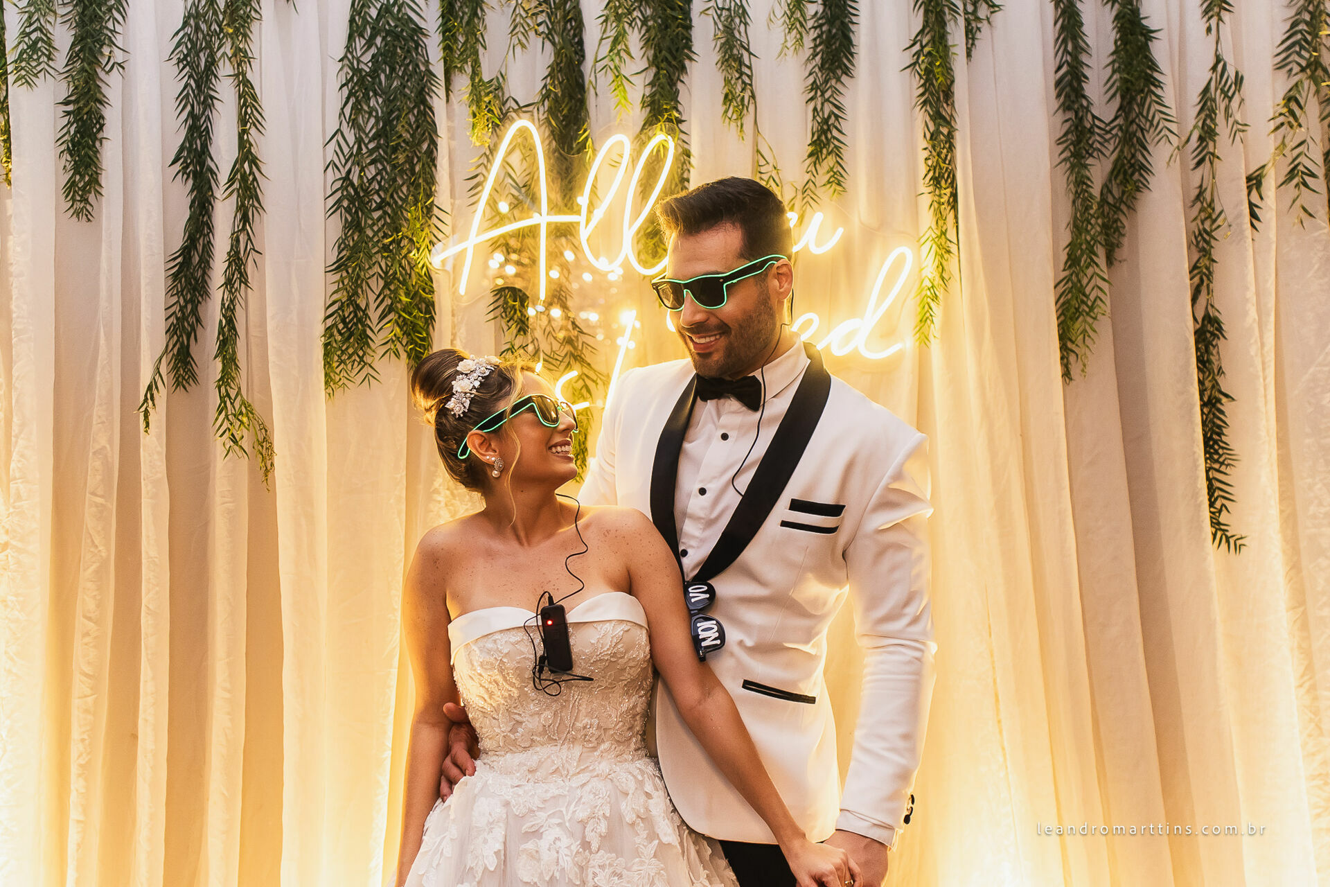 Casamento Thaís e Vitor no espaço Bella Faria Eventos