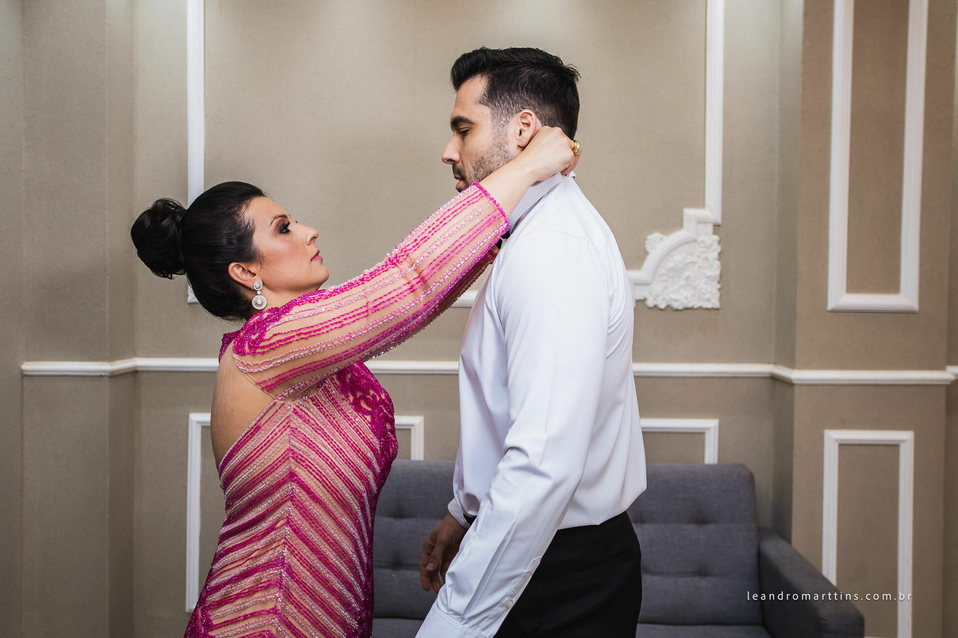 Casamento Thaís e Vitor no espaço Bella Faria Eventos