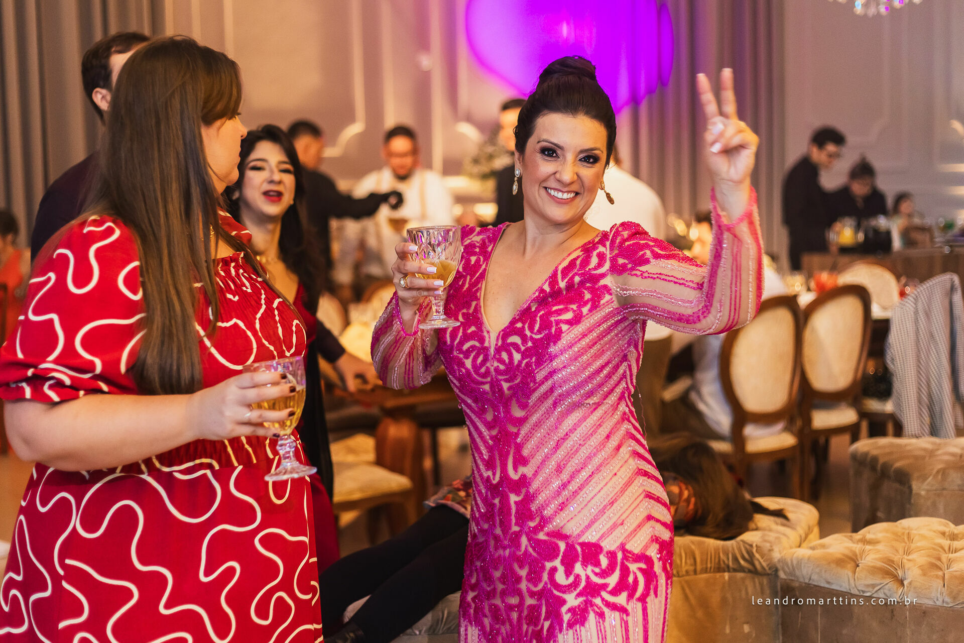 Casamento Thaís e Vitor no espaço Bella Faria Eventos