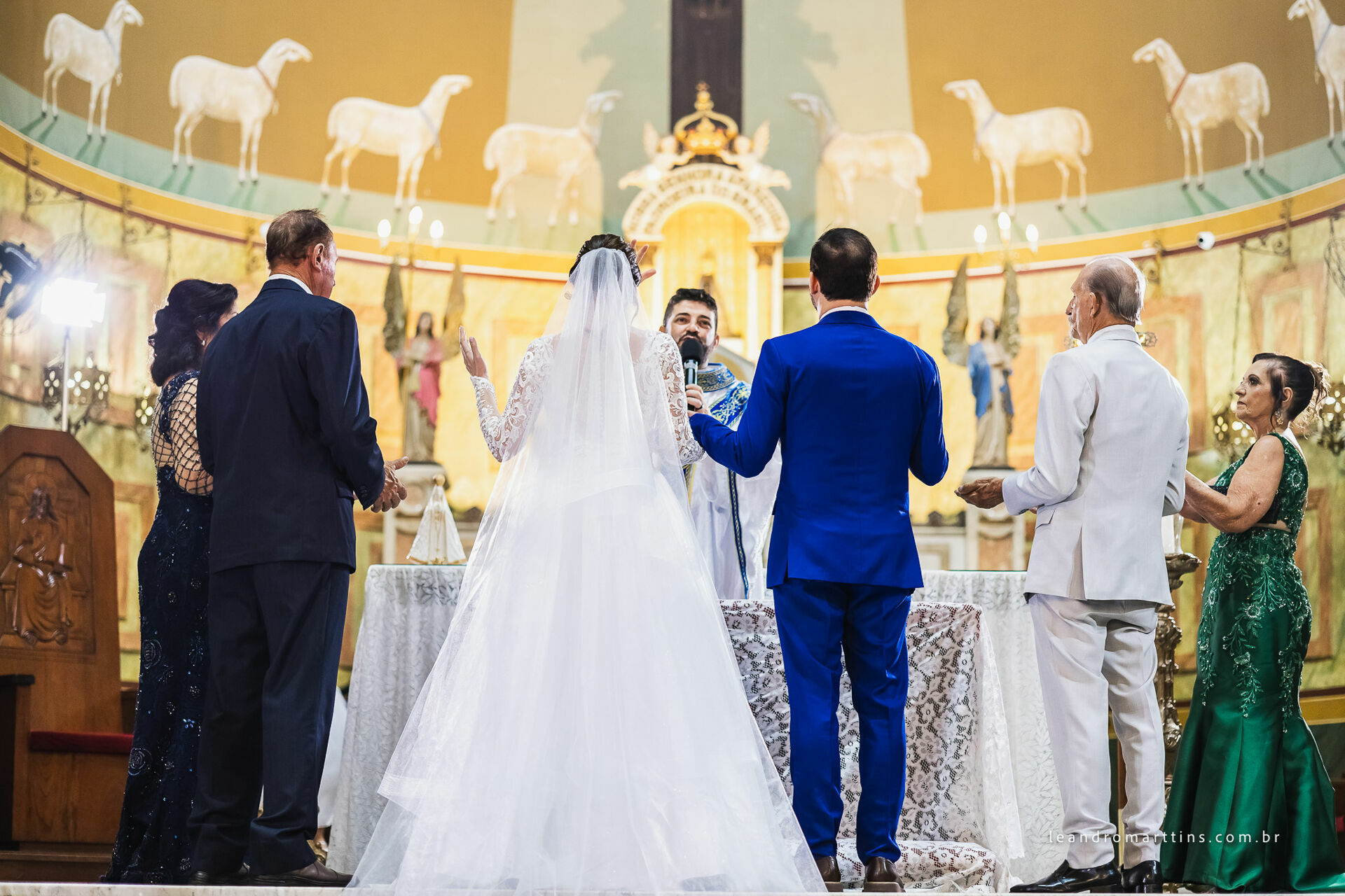 Casamento Flaviane e Alessandro no espaço Fauze Karam Buffet
