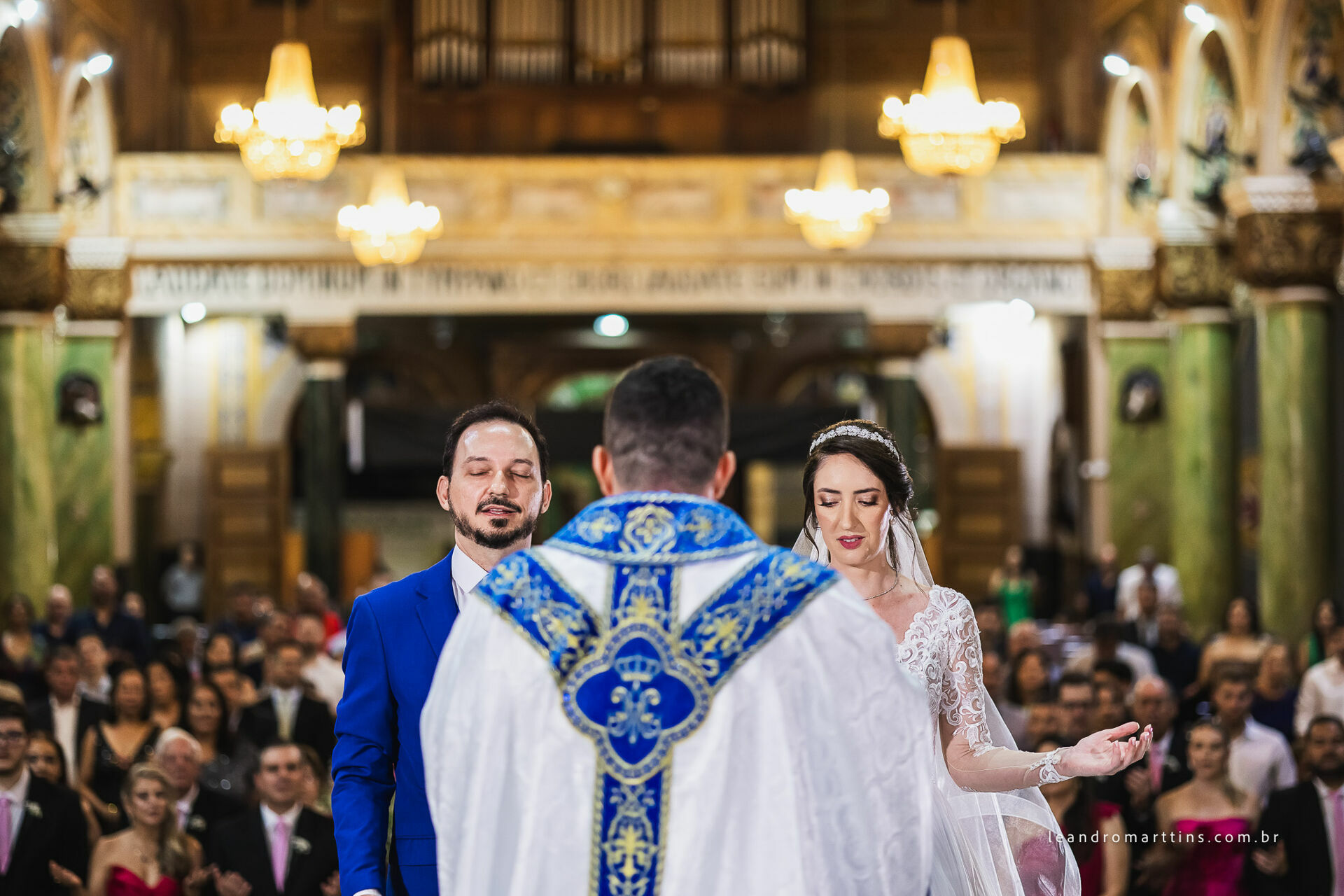Casamento Flaviane e Alessandro no espaço Fauze Karam Buffet