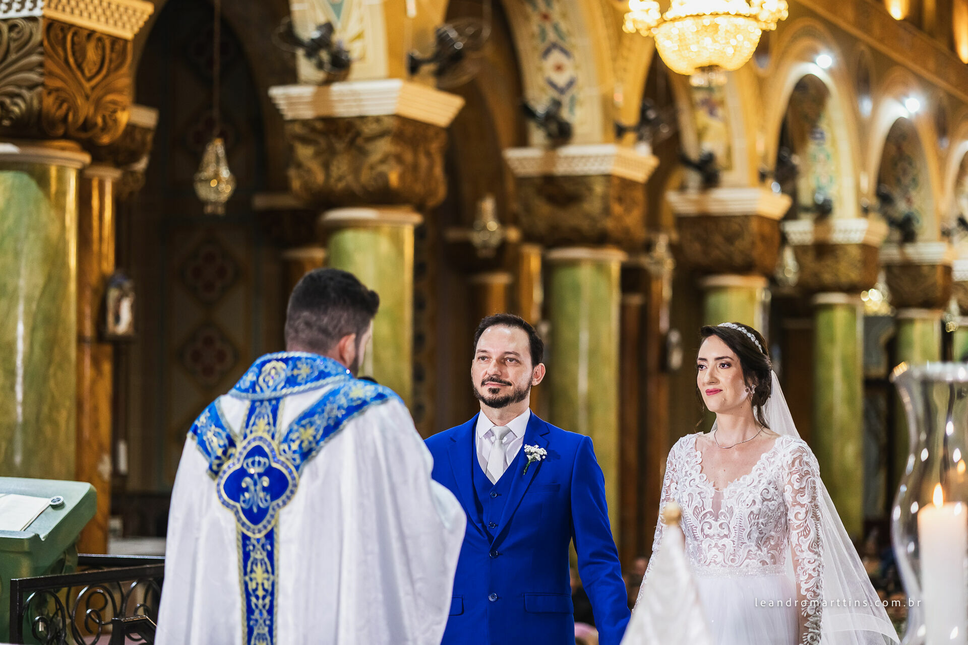 Casamento Flaviane e Alessandro no espaço Fauze Karam Buffet