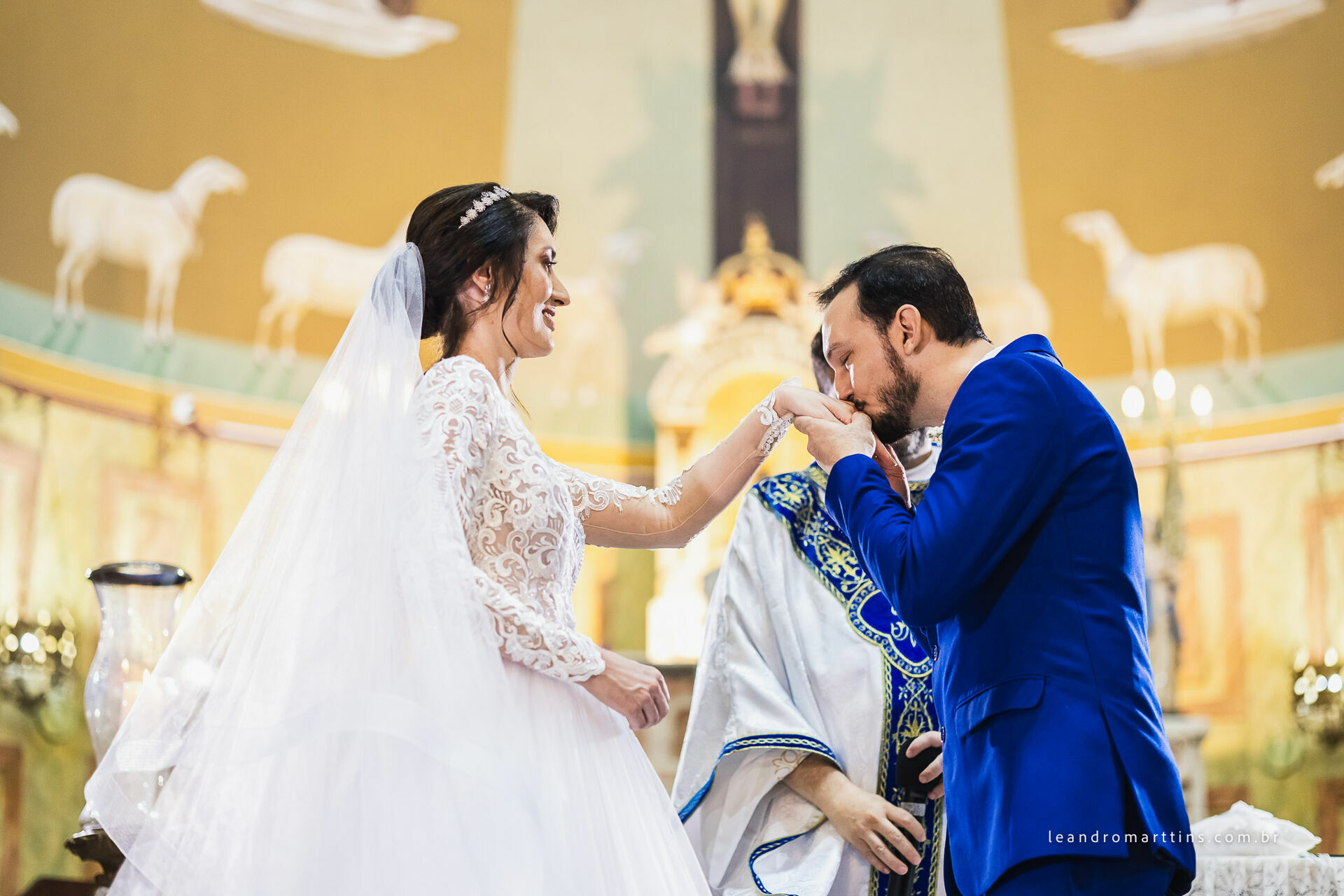 Casamento Flaviane e Alessandro no espaço Fauze Karam Buffet