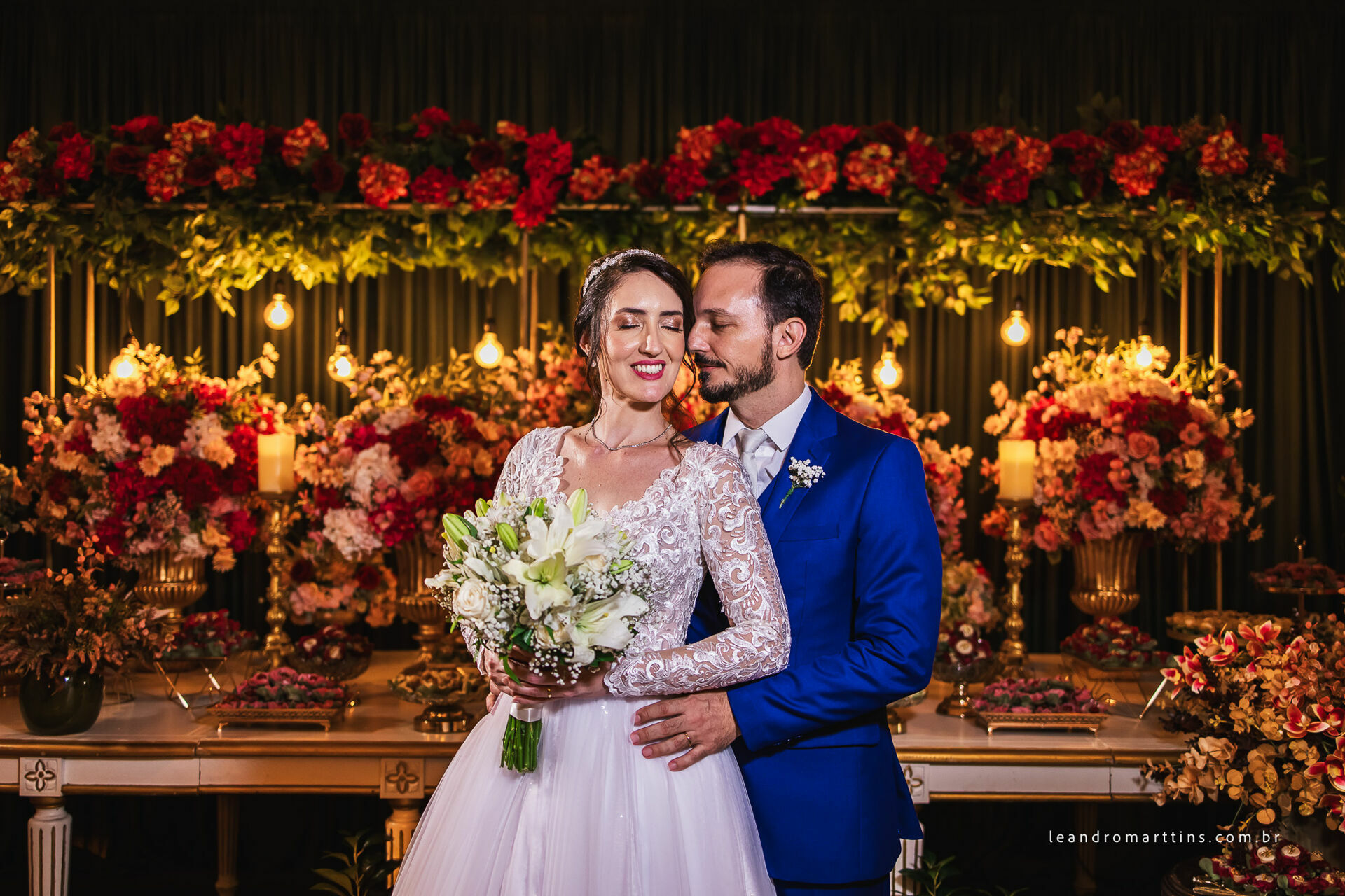 Casamento Flaviane e Alessandro no espaço Fauze Karam Buffet