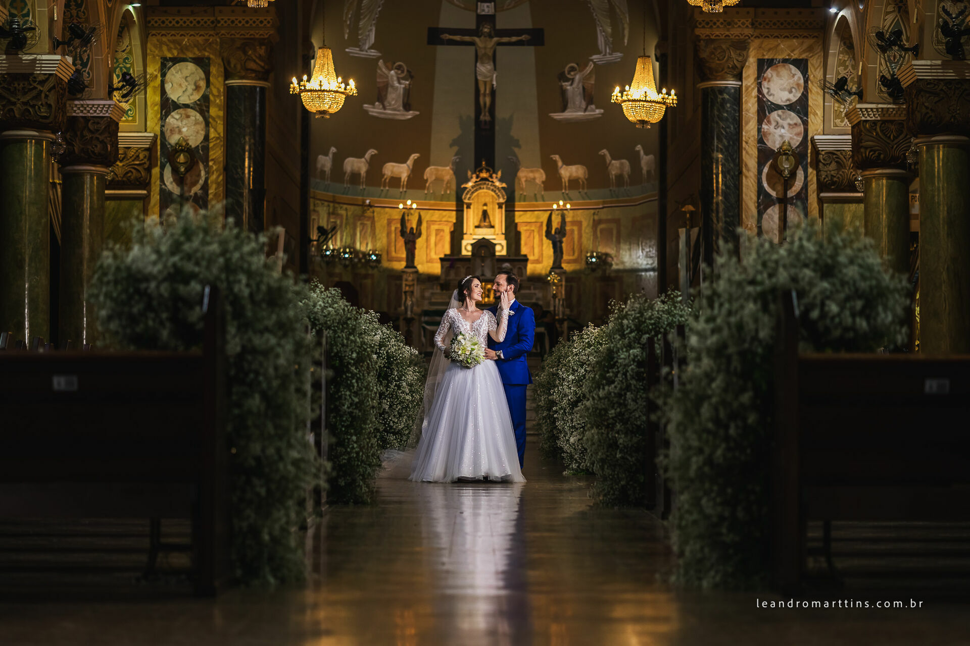 Casamento Flaviane e Alessandro no espaço Fauze Karam Buffet