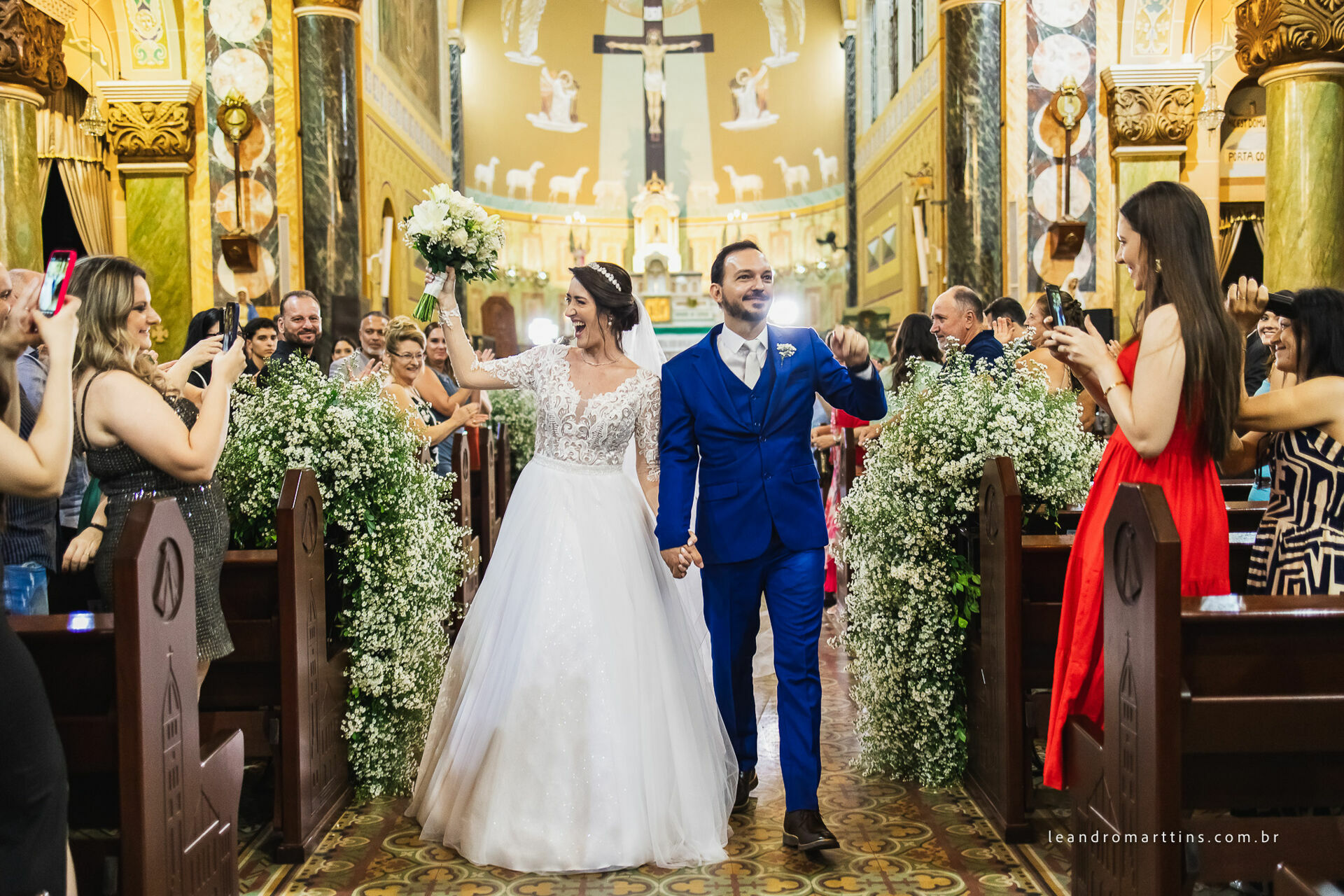 Casamento Flaviane e Alessandro no espaço Fauze Karam Buffet