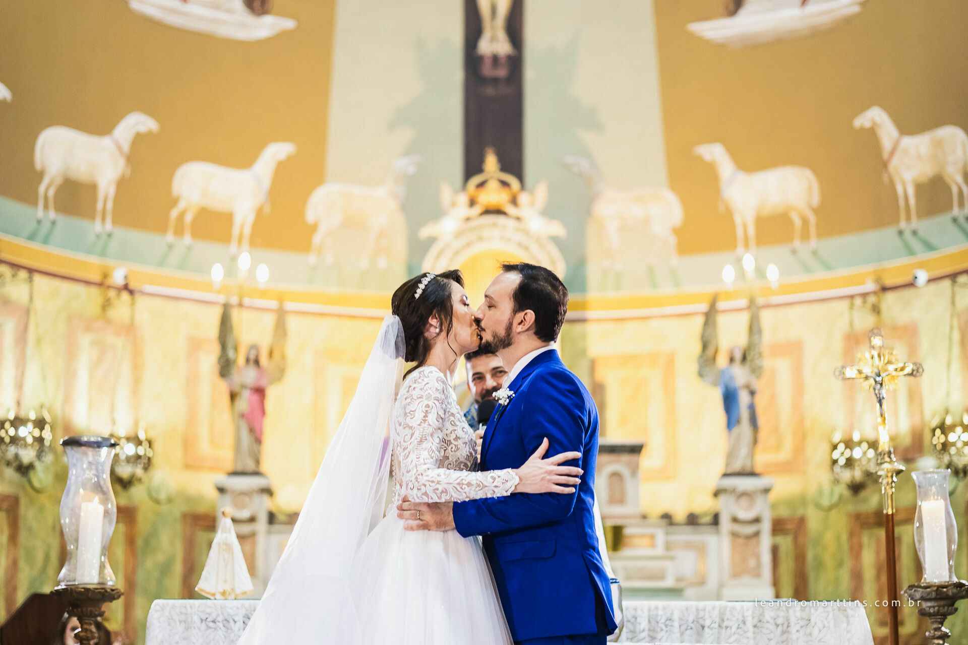Casamento Flaviane e Alessandro no espaço Fauze Karam Buffet