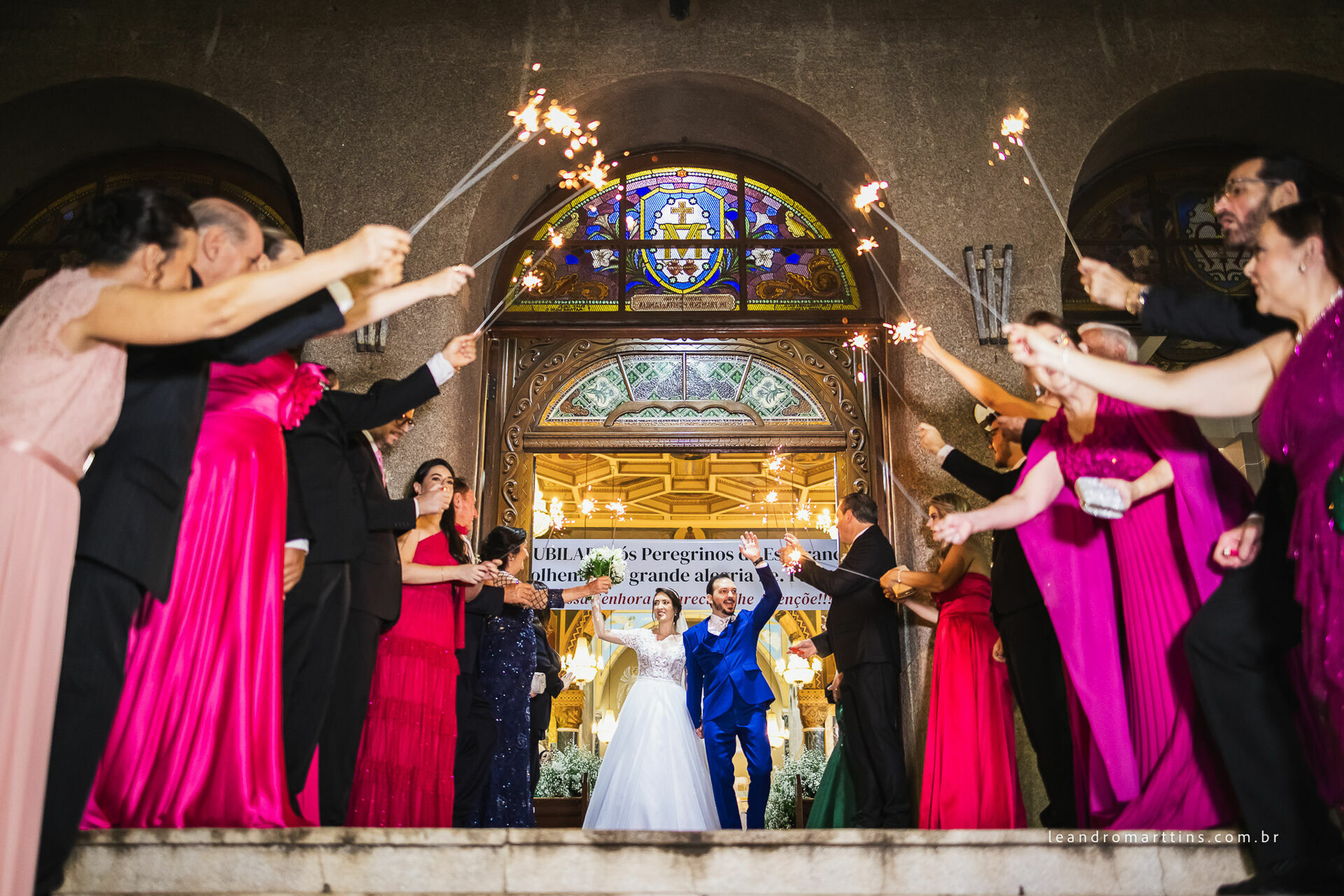 Casamento Flaviane e Alessandro no espaço Fauze Karam Buffet