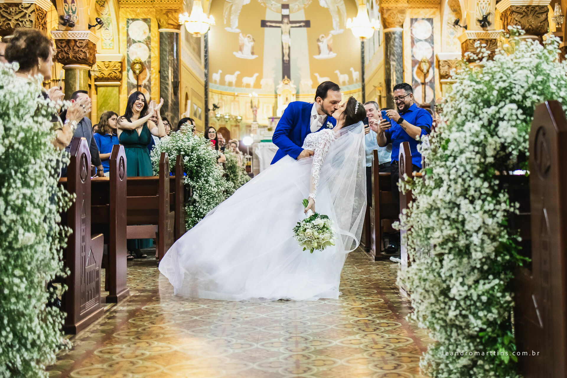 Casamento Flaviane e Alessandro no espaço Fauze Karam Buffet