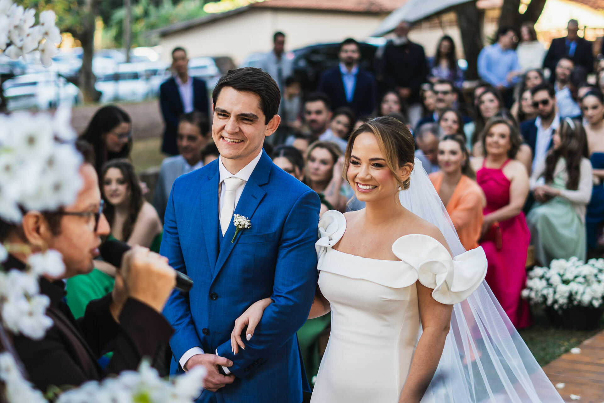 Casamento Lara e Caio no espaço Rancho Santa Fé