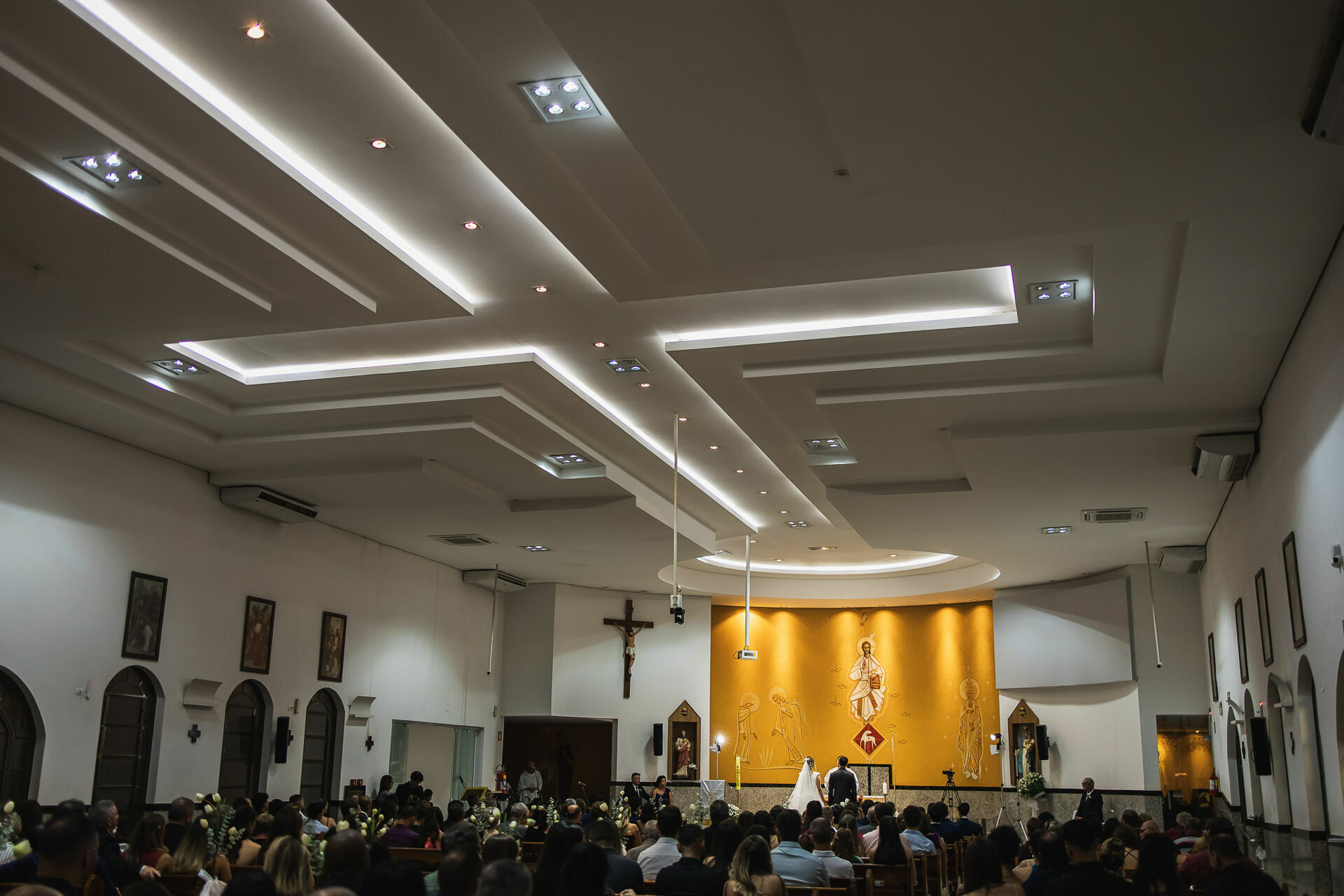 Casamento Isadora e Paulo, Igreja Nossa Senhora do Brasil