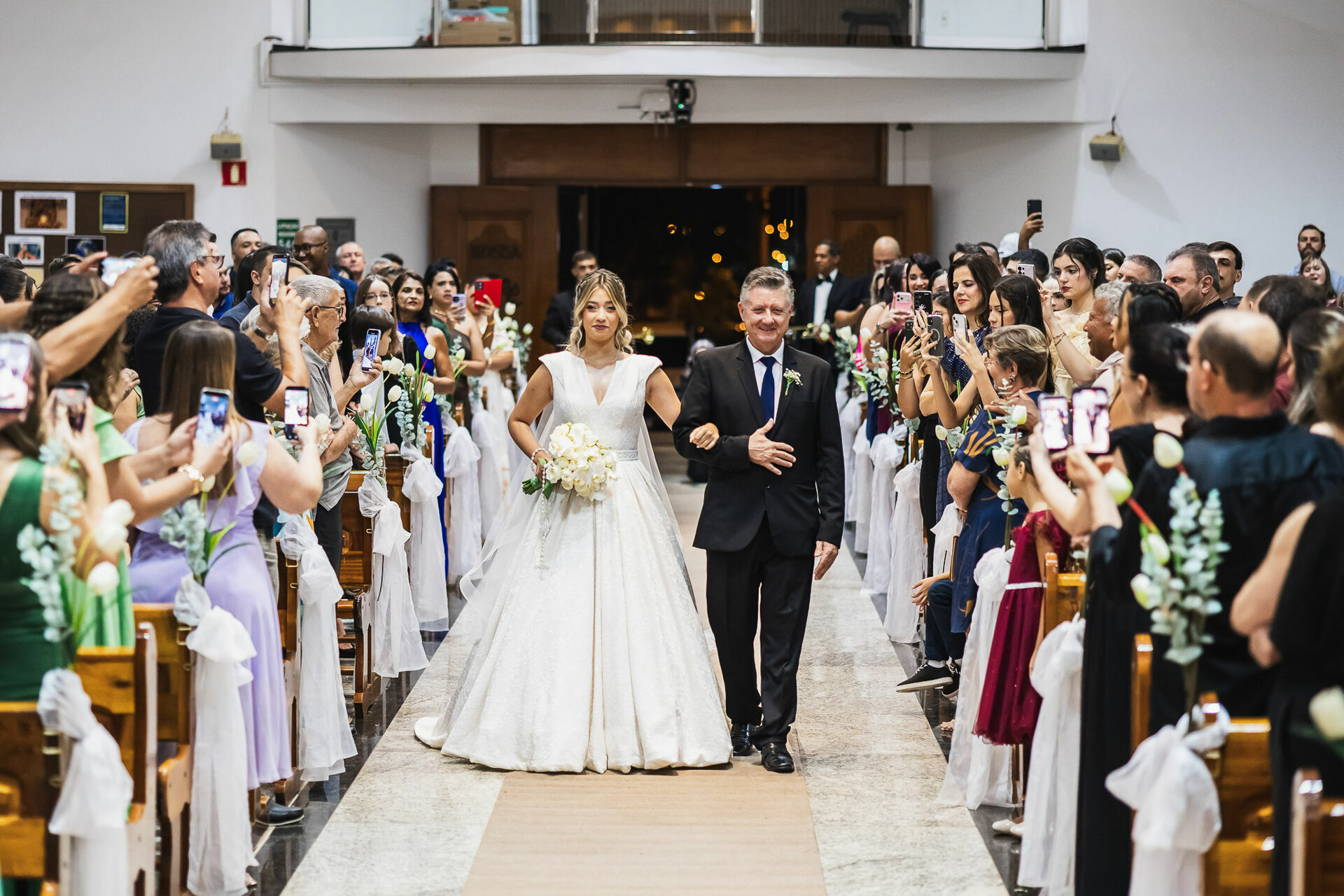 Casamento Isadora e Paulo, Igreja Nossa Senhora do Brasil