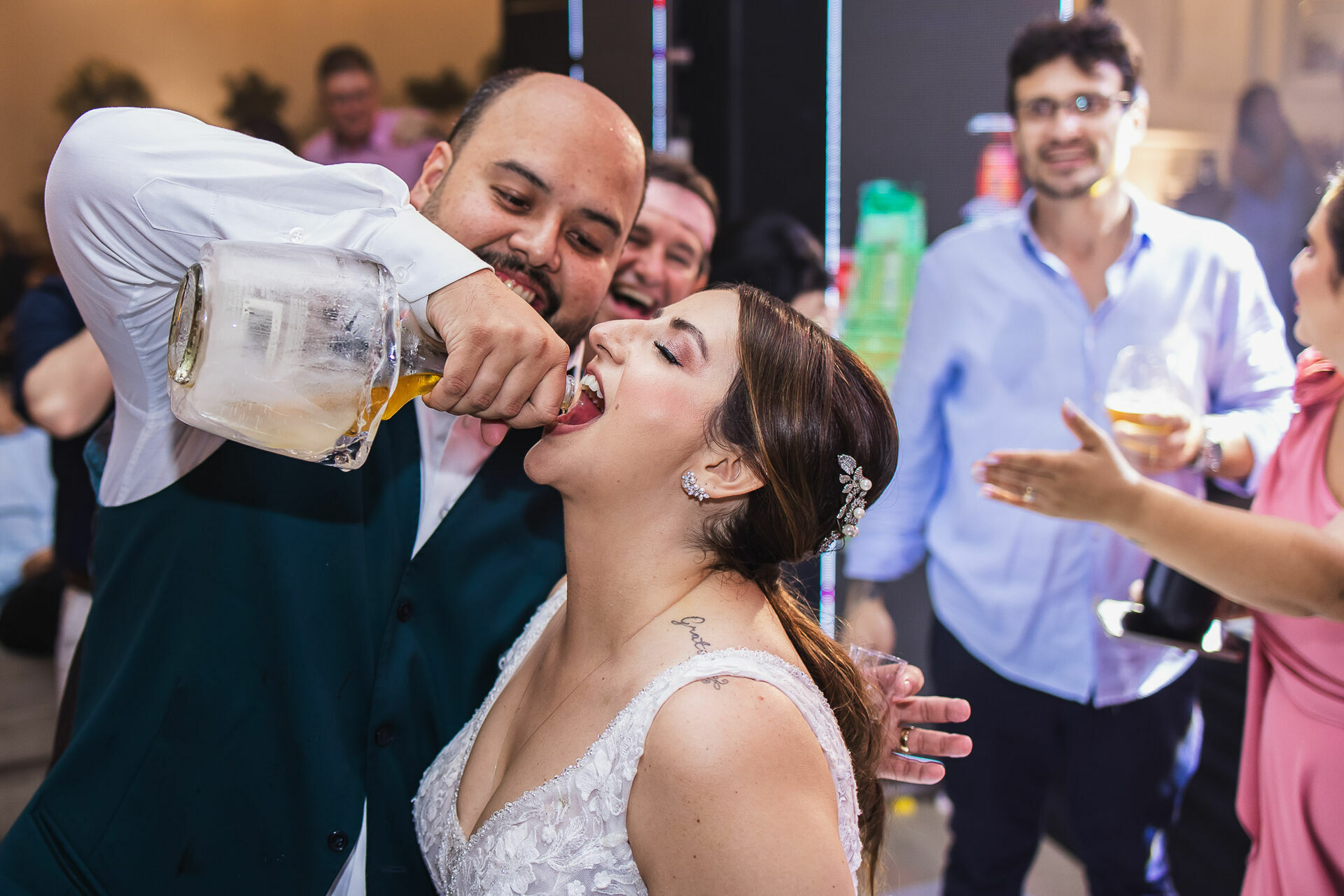 Casamento Thais e Guilherme no espaço Almeida Pires Buffet
